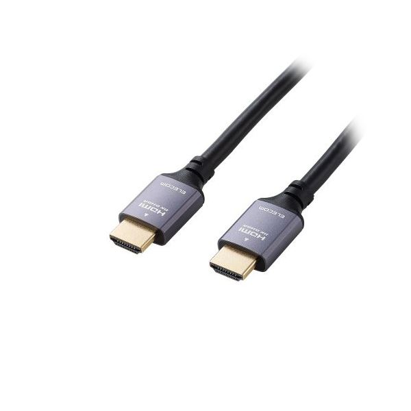 ウルトラハイスピードHDMI(R)ケーブル 3m超高速伝送対応HDMIケーブル 配線 3メートル ブラック 超高速伝送対応HDMIケーブル 3メートル ブラック 黒 ウルトラハイスピードHDMI（R）