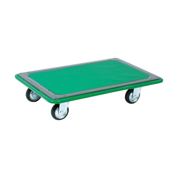 高品質な平台車で移動がラクラク 大型 大きい サイズの4輪自在タイプで荷物も安定 使い勝手抜群の115EBN、あなたの作業をサポートします TRUSCOハイグレード平台車 740×460 4輪自在タイ