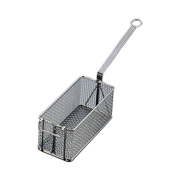 18-8ステンレス製ポテトフライヤープロ仕様 ステンレス製ポテトフライヤー 幅120mmでパリッと揚がる 1個でお得 江部松商事 EBM 18-8ポテトフライヤー 小 幅120mm 0225400 1