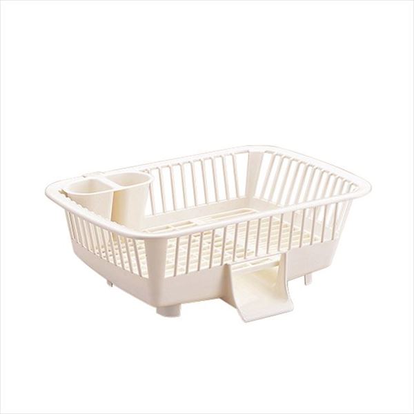 底に水がたまらず流れる！便利な 水切かご 食器かご 洗い物カゴウォータースルーバスケット 水切りラック 水切かご 食器かご 洗い物カゴ キッチン用品 台所用品 調理器具便利な水切りかご 食器洗いもラク