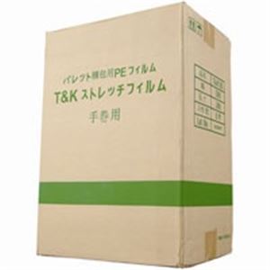 荷くずれ防止用のラップです 事務用品 業務用お得セット荷物をしっかり守る ビジネスに最適なラップ 大容量 大型 セットでお得 ストレッチフィルム T＆K155 500×300m 6巻 国分ビジネスサポ