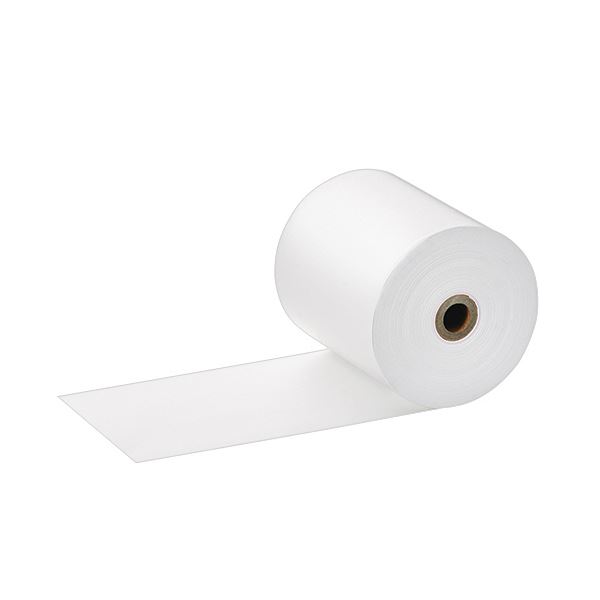 感熱技術を活かした高品質レジロール紙 幅広58mm×直径80mm×長さ80m、薄さ0.062mmのノーマル保存タイプ 芯内径12mmで使いやすさ抜群 1パックに5巻入り×2セットでお得 使い勝手抜群の