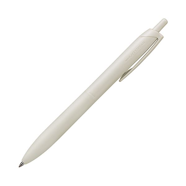 滑らかな書き心地の油性ボールペン、ジェットストリーム Lite touch ink搭載 黒0.7mmインクで上品なシェルホワイト軸色 10本入り×3セットでお得 書きやすくスタイリッシュなデザイン 白
