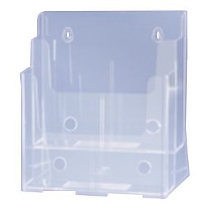 店舗用品 カード立て 事務用品 業務用お得セットビジネスに効く オフィス 事務用 必須アイテム 多機能カードスタンド＆ファイルケース A4サイズ2段式 お得なまとめ買い お徳用 3セット （まとめ）ク