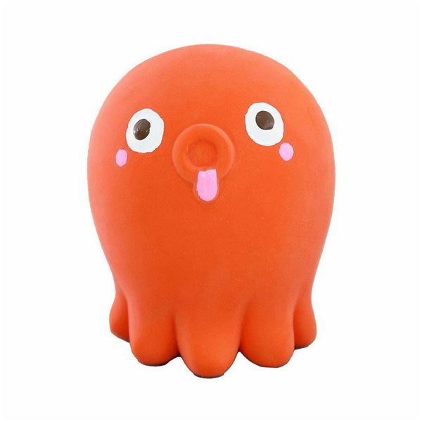 投げて！押して！噛んで！投げて、押して、噛んで、楽しむ 驚きのコロコロぷにぷにタコ ペット用品・犬用の新感覚おもちゃ 遊び心満載で愛犬の興奮を引き出す 3個セットでお得 （まとめ） コロッとぷにぷにズ
