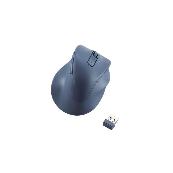 静音 2.4GHz無線マウス EX-G5ボタン Sサイズノイズを抑えた静かな操作が可能な、2.4GHz無線マウス 5つのボタンを搭載し、Sサイズで持ちやすいデザイン ブルーのカラーバリエーションも魅力