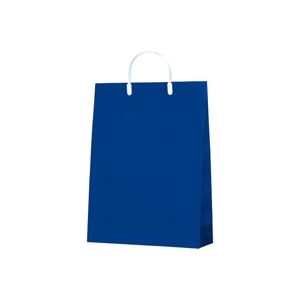 店舗用品 事務用品ビジネスに彩りを添えるカラーコーティングバッグ 深みのある紺色で高級感を演出 中サイズで整理 収納 力もバツグン まとめ買い お徳用 でお得な2セット 仕事の効率アップに欠かせないア