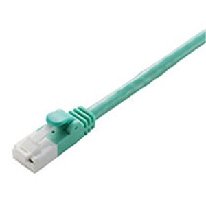 断じて曲がらぬ 進化したCAT6対応のLANケーブル 配線 、爪折れ防止で更なる安心 安全 を 10mの長さで、簡易パッケージ仕様のグリーンが目を引く 緑 CAT6対応 爪折れ防止 LANケーブル 配