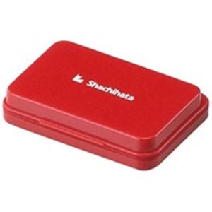 印章用品 スタンプ台 事務用品 業務用お得セット印章をスタイリッシュに押せる 仕事も効率アップ お得なセットで業務もスムーズに シヤチハタ特大形スタンプ台、赤い2個セット （まとめ）シヤチハタ スタン