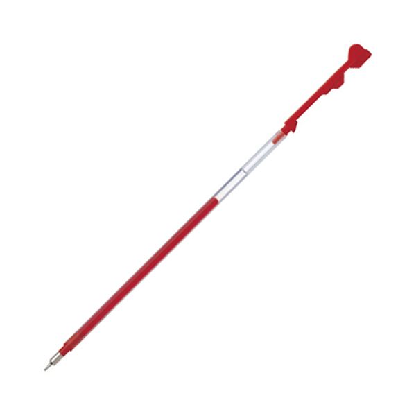 ハイテクCコレト用の0.4mmのレッドインクリフィルが10本セット×5でお得 書き味抜群の高品質リフィルで快適な書き心地を実感しよう 赤 （まとめ） パイロットハイテックCコレト専用レフィル 0.4m