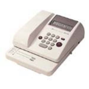 使いやすいスタンダードタイプチェックライター 事務用品 業務用マックスの電子チェックライターEC-510は、10桁の数字表示で確実なチェック作業をサポート 使いやすさと信頼性を追求した一台で、効率的な