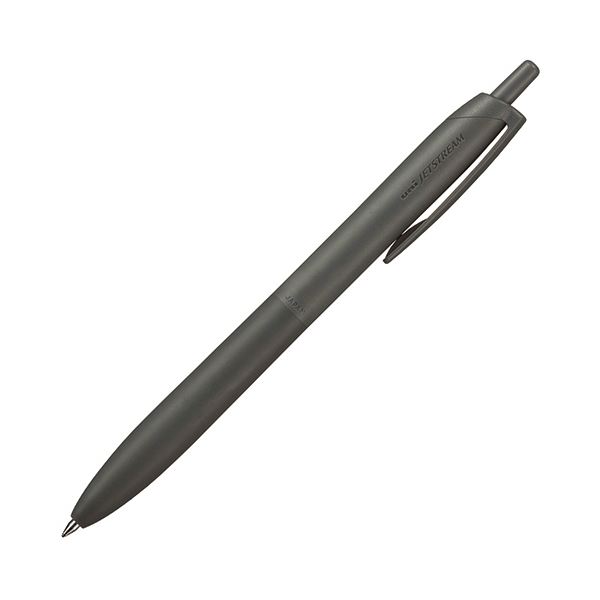 0.7mmの黒インクが搭載された油性ボールペンセット 軽やかなタッチで書き心地抜群 オフブラックの軸色がおしゃれなデザイン 使いやすさとスタイリッシュさを兼ね備えた、ジェットストリームシリーズの新定番