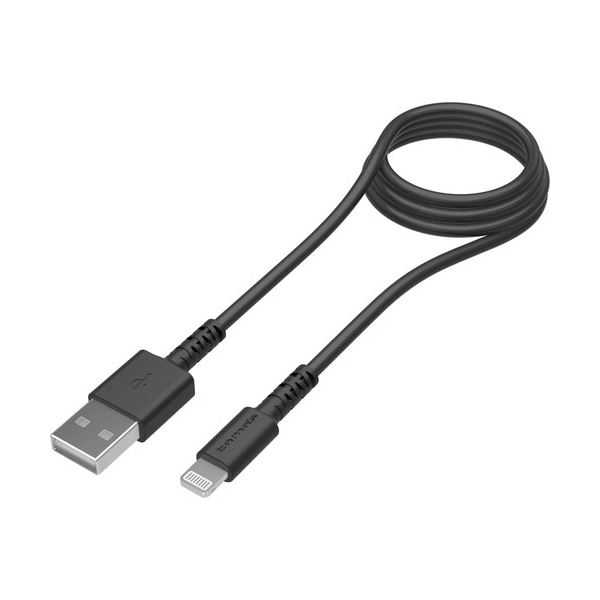 耐久性抜群の黒い1.0mの雷ケーブル 配線 3本セット 雷に強く長持ちするロングライフ仕様で、安心 安全 してご使用いただけます 雷の恐れを感じることなく、安定した通信をお楽しみください 黒 （まとめ