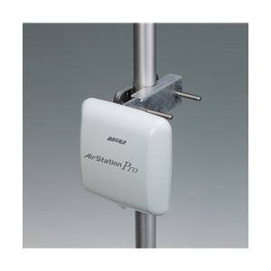通信/ネットワーク機器 無線LAN 無線LANオプション/アンテナ広範囲通信に最適 2.4GHz屋外用指向性アンテナ、Air Station Proの進化形WLE-HG-DA バッファロー 〈Air 