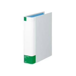 【まとめ買い お徳用 ×2セット】A4サイズの書類を500枚整理 収納 可能 片開き式のパイプファイルで、50mmとじでしっかり保管 背幅65mmで整理 収納 力抜群のライトグレーのファイル 使いやす