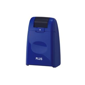 印章用品 事務用品印鑑専用グッズ オフィス 事務用 用品 （まとめ）プラス ローラーケシポン IS500CM-B ブルー【10個セット】 青 （まとめ）プラス ローラーケシポン IS500CM-B ブ