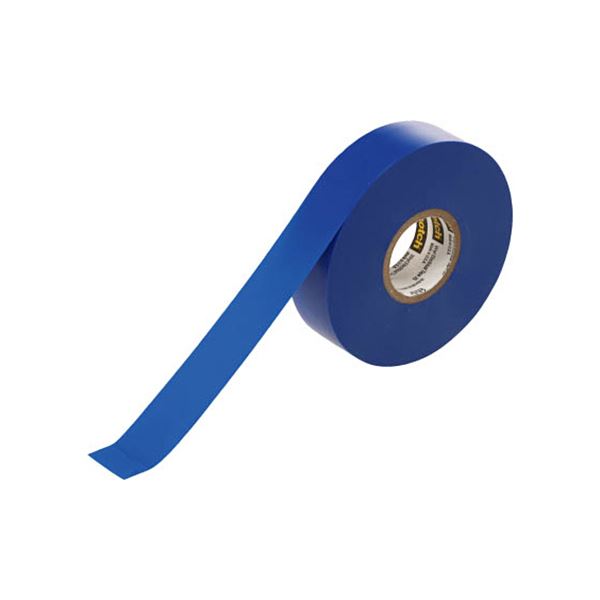 鉛フリータイプです。青い19mm×20mの鉛フリービニールテープ、3Mスコッチ35BLU、過去の名を持つ革新的な逸品、新たなる時代の到来を告げる （まとめ） 3M スコッチ ビニールテープ 35 青1