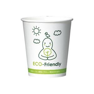 キッチン用品 紙コップ 事務用品自然の息吹を感じる、環境にキッチン 台所 アイテム 木の恵みを活かしたエコペーパーカップ 7オンス 100個セット×5でお得に （まとめ）アートナップ 間伐材ペーパーカ