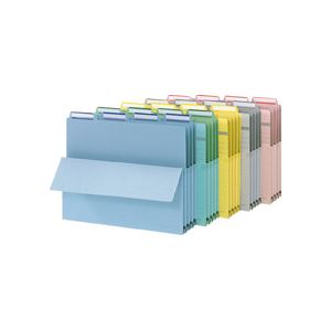 A4サイズの黄色い4カット持ち出しフォルダーが1組（4冊）入ったセットを2つ オフィス 事務用 や学校で便利なアイテムです （まとめ） ライオン事務器4カット持出しフォルダー A4 黄 No.44PF