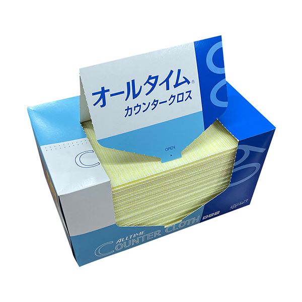 厚口なので吸収力たっぷり!吸収力満点 厚手で頼もしい 東京メディカルのカウンタークロス、厚口イエロー 1パックに60枚詰め込んで、吸収力たっぷり まとめて3セットでお得 黄 （まとめ） 東京メディカル
