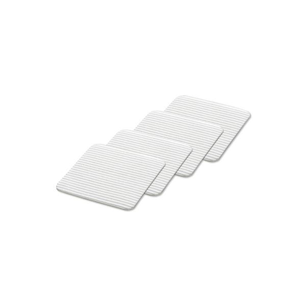 吸着力抜群のすべり止めシート 10×10cmの使いやすいサイズで、安全 をサポート 1パックに4枚入っているので経済的 簡単に設置できるので、あらゆる場所で活躍 滑りやすい場所に置いて、安心 して生活