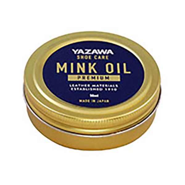 スクワランオイル配合。贅沢なスキンケアを足元に 天然成分たっぷりのリッチオイルセット【5本セット】50m L 【5セット】 矢澤 YAZAWA SHOE CARE ミンクオイル プレミアム 50m L