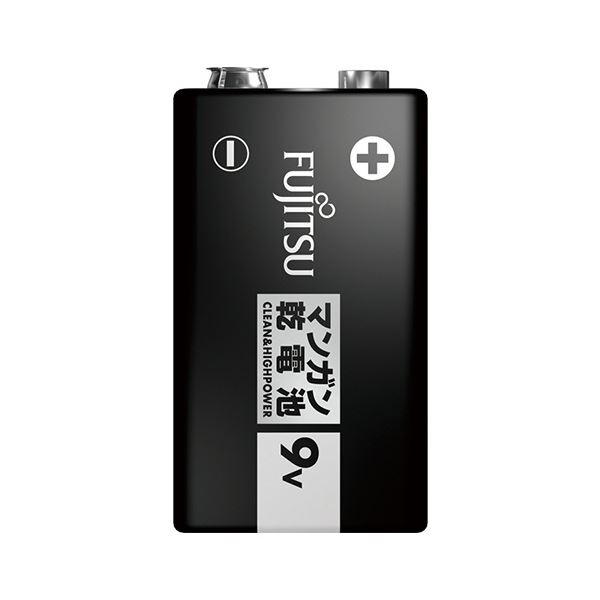 9Vのマンガン乾電池6F22U（S）を1セット（10本）でお届けします 信頼性抜群で長持ち、最高品質の乾電池 電力不足に悩まず、快適な日常をお楽しみください FDK 富士通 マンガン乾電池 9V形6F