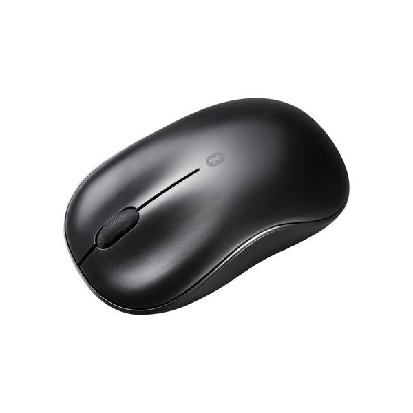 スタンダードなBluetoothマウス 紙箱パッケージ ブラック高品質なBluetoothマウス、シックなブラックカラーでスタイリッシュなデザイン 快適な操作感を実現するBluetoothブルーLED