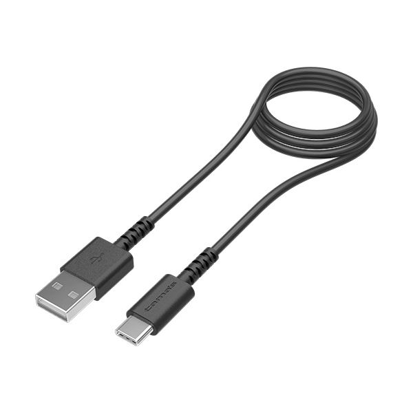 最新規格対応のUSBケーブル 配線 、ブラックカラーで1.0mの長さ USB2.0 Type-C端子搭載で高速充電＆データ転送が可能 2本セットでお得な価格 デバイスとの接続をスムーズに行える便利アイ