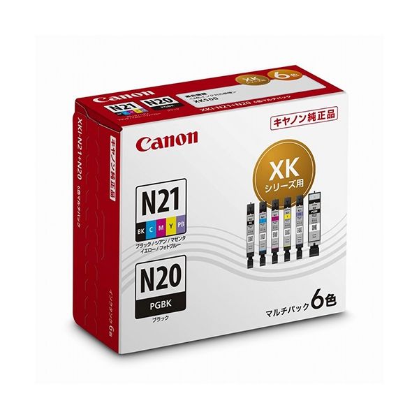 インクタンク XKI-N21+N20／6MP 6色 インクタンク XKI-N21+N20／6MP 6色◇関連： AV／デジモノ／パソコン／周辺機器／インク／インクカートリッジ／トナー／インク／カートリ