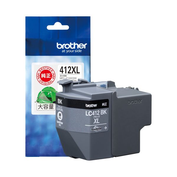 インクカートリッジ LC412XLBK インクカートリッジ LC412XLBK◇関連： AV／デジモノ／パソコン／周辺機器／インク／インクカートリッジ／トナー／インク／カートリッジ／その他のインク／カ