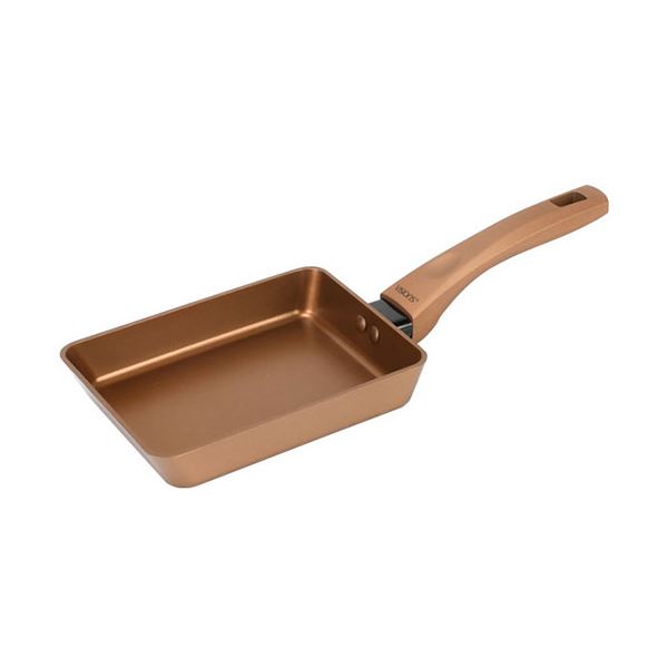VISIONS GOLD Coating IH対応エッグパン13×18cm IH対応のエッグパン 金属コーティングでお手入れ簡単 13×18cmサイズで使いやすく、朝の目玉焼きも簡単に 華やかなパール