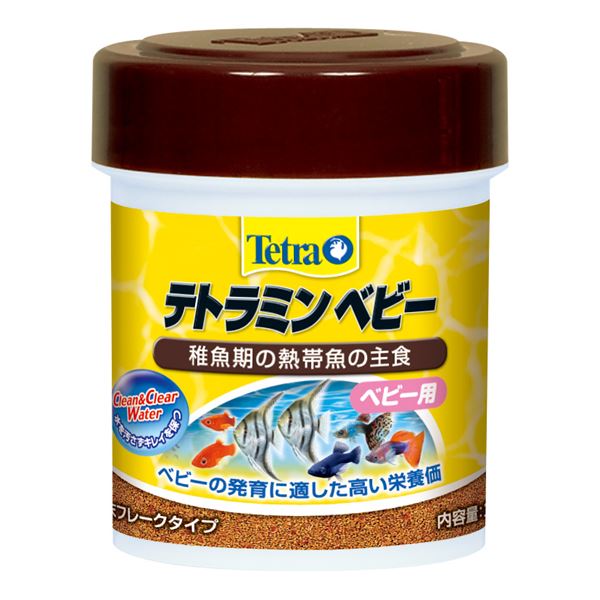 稚魚期の熱帯魚の主食幼魚の成長をサポートする熱帯魚の栄養補給食 （まとめ）テトラミン ベビー 30g 熱帯魚用フード 【×3セット】◇関連： ホビー／エトセトラ／ペット／水槽用品 （キーワード： TC