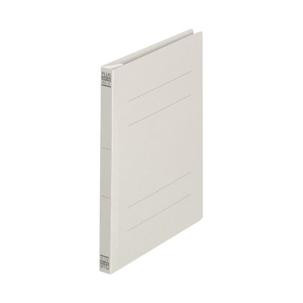 A5サイズのグレーのフラットファイル10冊セットが3つ 整理整頓に便利なアイテム 使いやすいサイズで書類や資料をスッキリ整理 収納 オフィス 事務用 や学校で大活躍 【まとめ】 プラス フラットファイ