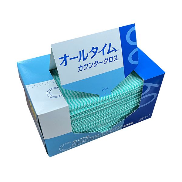 厚口なので吸収力たっぷり!吸収力満点 厚手で頼もしい 東京メディカルのグリーンカウンタークロス、厚口タイプ 1パックに60枚入り×3セットでお得 緑 （まとめ） 東京メディカル カウンタークロス 厚口