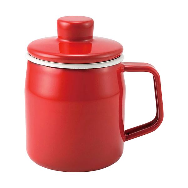 富士ホーロー フィルトミニ オイルポット0.35L レッド富士ホーロー フィルトミニ オイルポット0.35L レッド 12×8.5×12.5cm 0.35L(適正容量)、0.52L(満水容量) B11