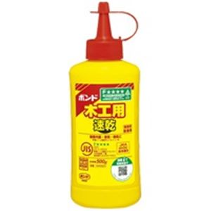 接着用品 事務用品 業務用お得セット速乾力抜群 接着・事務・業務にお得なセット 木工専用ボンド #40007 500g×10個セット【まとめ買い お徳用 】 （まとめ）コニシ ボンド #40007 木