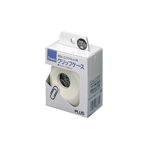 綴るとめる用品 ゼムクリップ 事務用品書くと留めるアイテム ゼムクリップ オフィス 事務用 用品 （まとめ）プラス クリップホルダー CP-500 ホワイト【×10セット】 白 （まとめ）プラス クリ