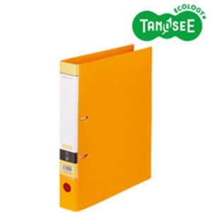 鮮やかなオレンジに包まれた、使い勝手抜群のA4-SサイズDリングファイル 45mmの背幅で、10冊セットでお得に手に入る 整理整頓が楽しくなる、新しい名前の登場です （まとめ）Dリングファイル A4-