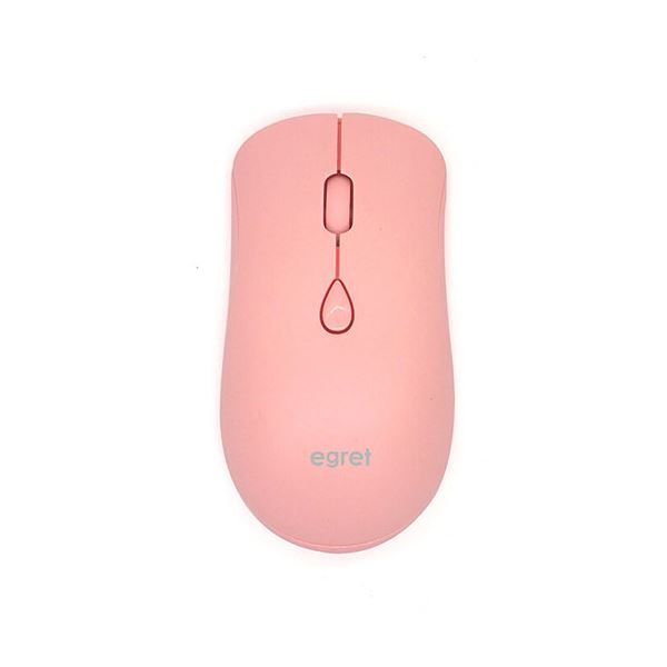 おしゃれな外観と使いやすい機能のワイヤレスマウスおしゃれで使いやすいワイヤレスマウス、EGRET Sweeti Eといちごオレ EM23-S3がデスク (テーブル 机) トップ環境を一新 安定した接続