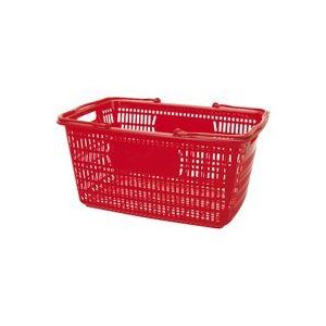 整理収納用品 事務用品整理整頓の達人に贈る オフィス 事務用 の必需品 （まとめ）多機能整理 収納 カゴ 30L鮮やかなレッド B264J-RE【×20セット】 （まとめ）ジョインテックス ショップか