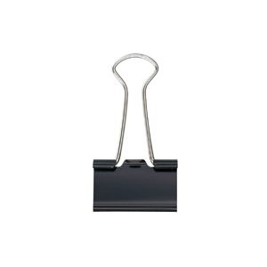 綴るとめる用品 ダブルクリップ 事務用品書くと留めるアイテム ダブルクリップ オフィス 事務用 用品 （まとめ）プラス ダブルクリップ CP-104 中 黒 10個 【×20セット】 （まとめ）プラス