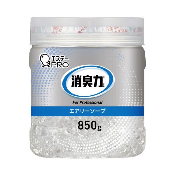 消臭力を極める 驚きの効果を持つエステーのビーズソープが、新たなる進化を遂げて登場 プロ仕様の本体と、6個のパワフルなAソープがセットになった、消臭力の極みを体感せよ 臭いの元を徹底的に撃退し、清潔な
