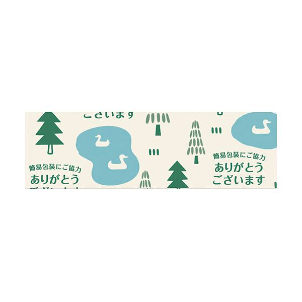 【大巻】テープで気持ちを!感情を包む大ボリューム! ニチバンの魔法テープ 15mm×25m 大容量 大型 パック 森の湖畔 ST-I 1セット(10巻)【×5セット】 （まとめ）ニチバン ストアテープ