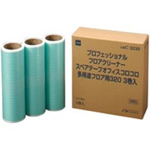 フローリングからPVCクッション床までさまざまな床の清掃に床の清掃に最適な万能クリーナー マルチフロアクリーナーC3230 3巻セット どんな床でもピカピカに 経済的なスペア巻き替え式で長持ち ニトム