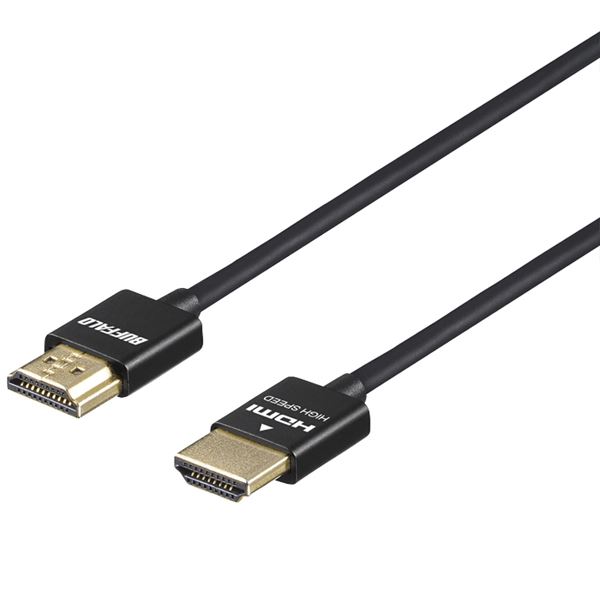 高速なイーサネット対応HDMIケーブル 配線 、ブラックカラーでスタイリッシュな1.0mのBSHD3S10BKは、信頼性とパフォーマンスを追求した最高品質のケーブル エンターテイメント体験を次のレベル
