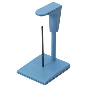 店舗用品 その他店舗用品青い差し物のパンチ 店舗用品の新定番 W65×D75×H120mmのオープン工業が贈る、まとめてお得なセット SF-100-BU、1個を10セット 使い勝手抜群のパンチ状差しで