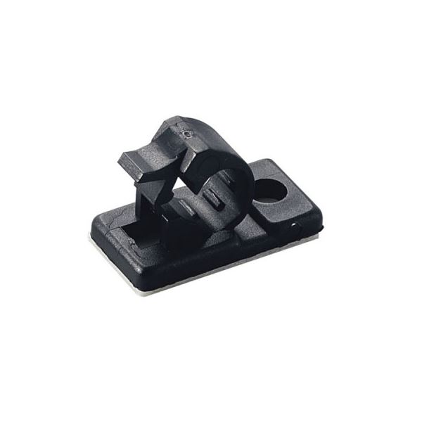 ケーブルクリップ 内径:12mm 黒 8個入ブラックケーブル クリップ8個入り 12mmの内径で、スッキリ整理 収納 ケーブル をしっかり固定し、整理整頓をサポート 便利なアイテムで、配線の乱れを解消
