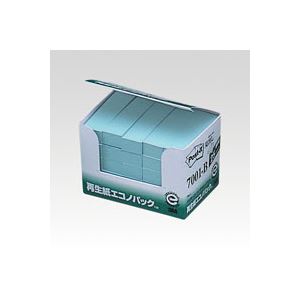 定番品は、まとめ買いがお得。 古紙パルプ配合率100%の再生紙を使用。お得なまとめ買い お徳用 で、定番アイテムを手に入れよう 25個入りのエコノパック(TM)シリーズが、横15×縦50mmのブルーで