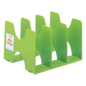 子どもたちの創造力を引き出す 業務用セット カラフルなフリーブックスタンドで、セラピーキッズ 子供 カラーを楽しく学ぼう キッズ グリーン×5セット 緑 (業務用セット) セラピーキッズ 子供 カラー